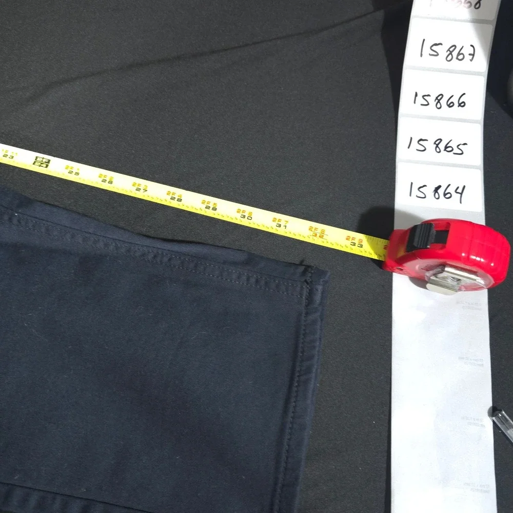 Banana Republic 5 Pocket Pant Mens 34x34 Black Straight Leg Casual 1620338 NEW
